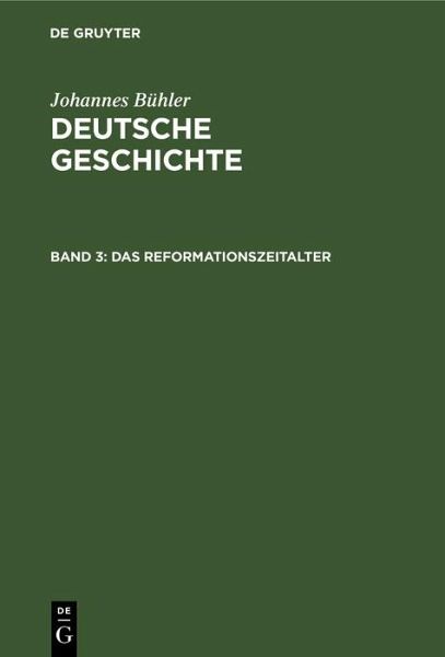 Das Reformationszeitalter (eBook, PDF) Das Reformationszeitalter (eBook, PDF)