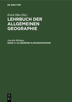 Cover Allgemeine Klimageographie (eBook, PDF)