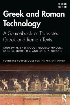 Greek and Roman Technology (eBook, ePUB) Cover Greek and Roman Technology (eBook, ePUB)