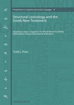 Structural Lexicology and the Greek New Testament (eBook, PDF)