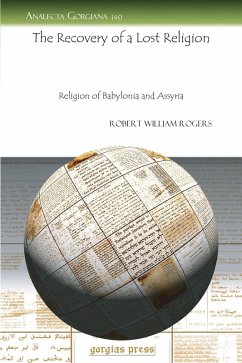The Recovery of a Lost Religion (eBook, PDF) - Rogers, Robert William