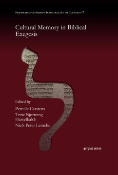 Cultural Memory in Biblical Exegesis (eBook, PDF)