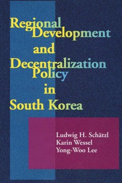 Cover Regional Development & Decectralization Policy in South Korea (eBook, PDF)