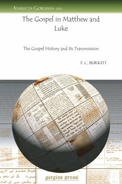The Gospel in Matthew and Luke (eBook, PDF) - Burkitt, F. Crawford