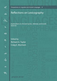 Reflections on Lexicography (eBook, PDF)