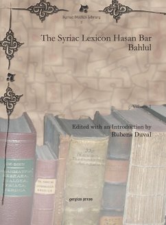 The Syriac Lexicon Hasan Bar Bahlul (eBook, PDF)