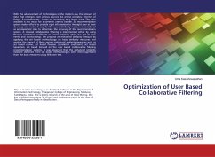 Optimization of User Based Collaborative Filtering - Kasi Viswanathan, Uma