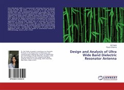 Design and Analysis of Ultra Wide Band Dielectric Resonator Antenna