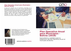 Plan Operativo Anual para Municipios - Bolivia (2018) - Caero Valdivia, Rudy Luis