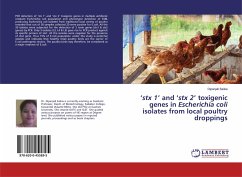 ¿stx 1¿ and ¿stx 2¿ toxigenic genes in Escherichia coli isolates from local poultry droppings