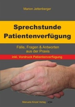 Sprechstunde Patientenverfügung - Jettenberger, Marion