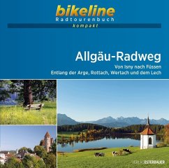 Cover bikeline Radtourenbuch kompakt Allgäu-Radweg
