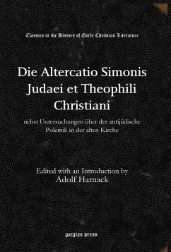 Die Altercatio Simonis Judaei et Theophili Christiani (eBook, PDF)