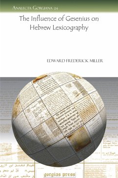 The Influence of Gesenius on Hebrew Lexicography (eBook, PDF)