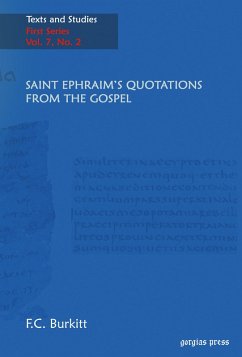 Saint Ephraim's Quotations From The Gospel (eBook, PDF)