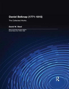 Daniel Belknap (1771-1815) (eBook, ePUB)