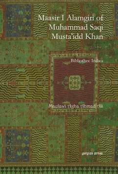 Maasir I Alamgiri of Muhammad Saqi Musta'idd Khan (eBook, PDF)