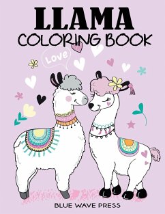 Llama Coloring Book - Blue Wave Press