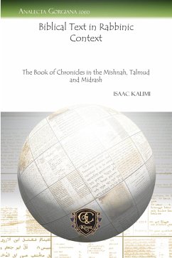 Biblical Text in Rabbinic Context (eBook, PDF)