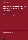 Religious Communities and Civil Society in Europe (eBook, ePUB)