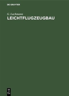 Cover Leichtflugzeugbau (eBook, PDF)