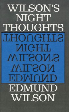 Wilson's Night Thoughts (eBook, ePUB) - Wilson, Edmund