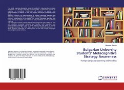 Bulgarian University Students' Metacognitive Strategy Awareness