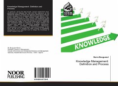 Knowledge Management: Definition and Process - Bouguesri, Sarra