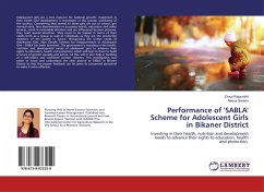 Performance of 'SABLA' Scheme for Adolescent Girls in Bikaner District - Rajpurohit, Divya;Sareen, Neena