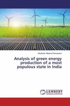 Analysis of green energy production of a most populous state in India
