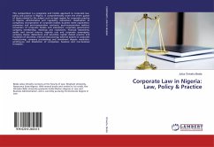 Corporate Law in Nigeria: Law, Policy & Practice