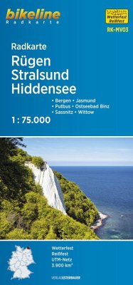 Bikeline Radkarte Rügen Stralsund Hiddensee