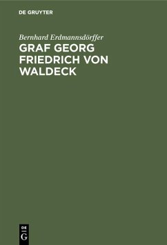 Cover Graf Georg Friedrich von Waldeck (eBook, PDF)