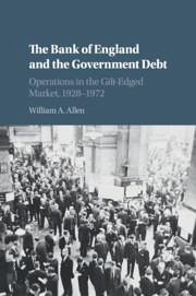 The Bank of England and the Government Debt - Allen, William A