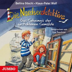 Das Geheimnis der gestohlenen Gemälde / Die Nordseedetektive Bd.8 (1 Audio-CD) - Wolf, Klaus-Peter;Göschl, Bettina