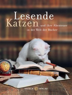 Lesende Katzen - Thiele, Romy