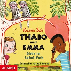 Diebe im Safari-Park / Thabo und Emma Bd.1 (Audio-CD) - Boie, Kirsten