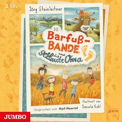 Die Barfuß-Bande und die geklaute Oma / Die Barfuß-Bande Bd.1 (2 Audio-CDs) - Steinleitner, Jörg