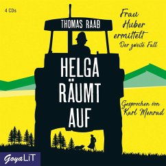 Helga räumt auf / Frau Huber ermittelt Bd.2 (4 Audio-CDs) - Raab, Thomas