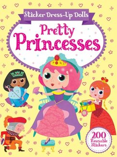 Sticker Dress-Up Dolls Pretty Princesses - Isaacs, Connie