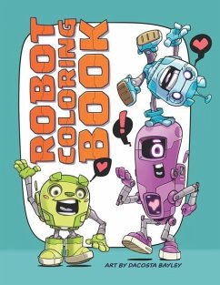 Robot Coloring Book - Chocolate Soop Inc