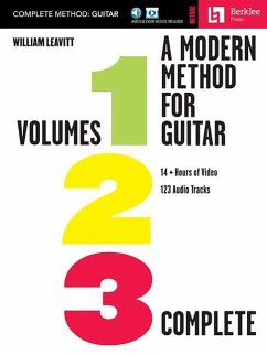 A Modern Method for Guitar - Complete Method Book/Online Media - Leavitt, William
