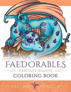 Faedorables Fantasy Beasts Coloring Book - Fenech, Selina