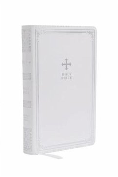 Nrsv, Catholic Bible, Gift Edition, Leathersoft, White, Comfort Print - Catholic Bible Press