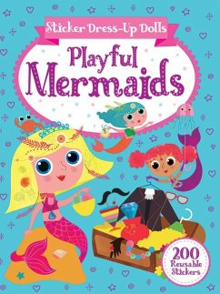Sticker Dress-Up Dolls Playful Mermaids - Over, Arthur