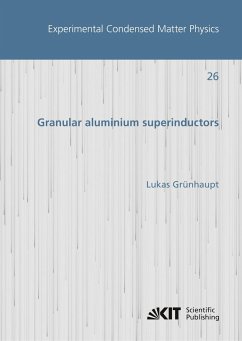 Granular aluminium superinductors - Grünhaupt, Lukas