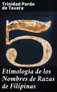 Cover Etimología de los Nombres de Razas de Filipinas (eBook, ePUB)