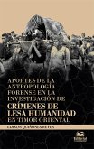 Aportes de la antropología forense en la investigación de (eBook, PDF)