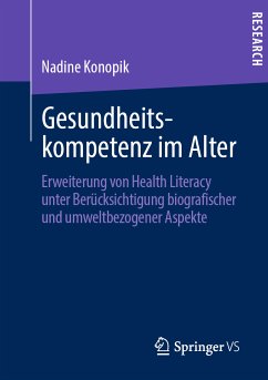Gesundheitskompetenz im Alter (eBook, PDF) - Konopik, Nadine
