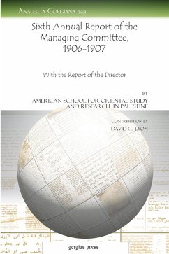 Sixth Annual Report of the Managing Committee, 1906-1907 (eBook, PDF)